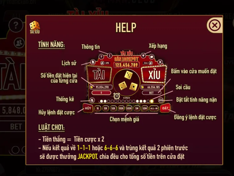 Tài Xỉu Livestream Tại ManClub Bí Kíp Soi Cầu Thuật Toán MD5 Minh Bạch Tuyệt Đối