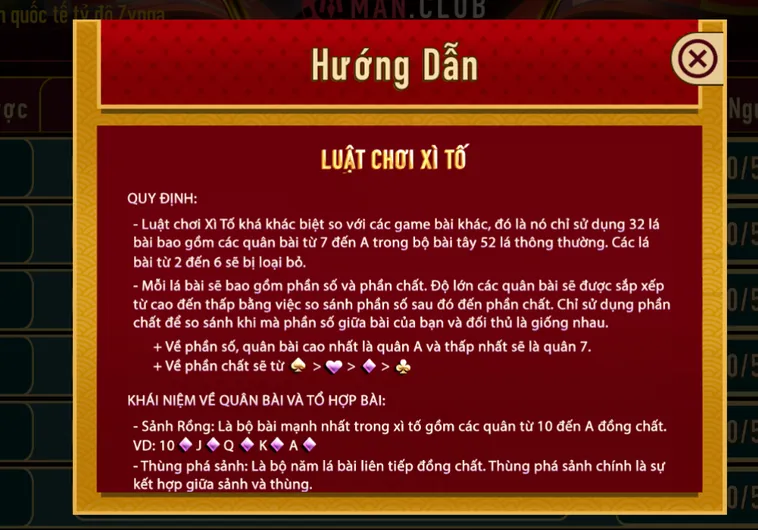 Xì Tố Tại ManClub Nghệ Thuật Đấu Trí Nhân Cấp Tài Sản Dành Cho Bạn